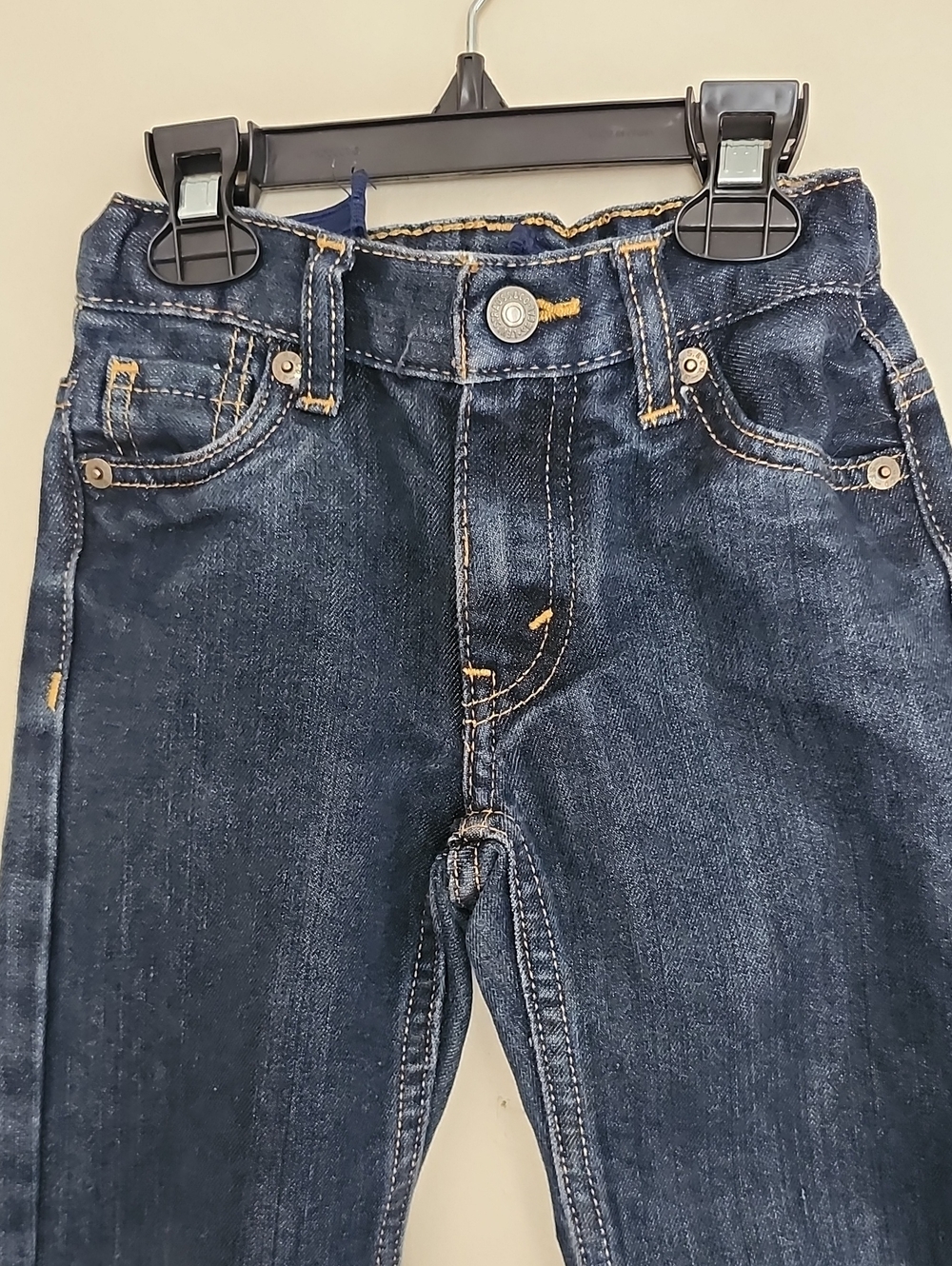 Levi's Kids Regular Straight Leg Jeans, Reg 5 - Picture 2 of 9